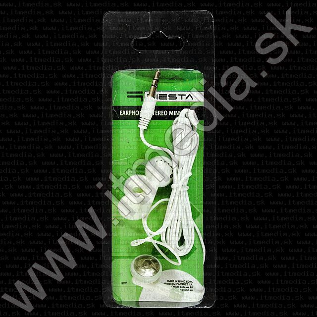 Image of Fiesta Earphone XT6163 White (IT6983)